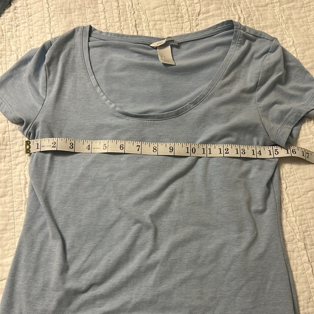H&M Light blue Women's Tshirt, Mediumm - Picture 6 of 6